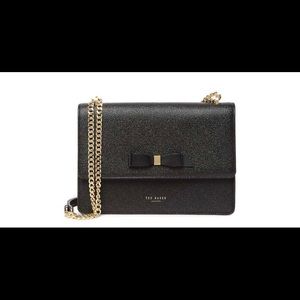 Ted Baker London Joanna Bow LeatherChain Crossbody